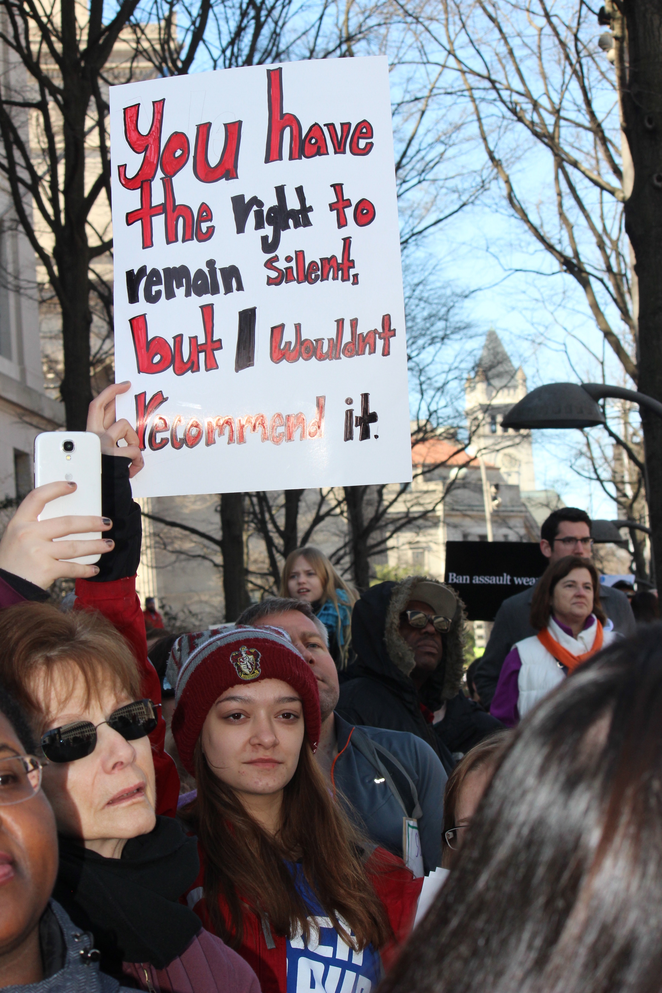 March For Our Lives  -  Don't Recommend Silence